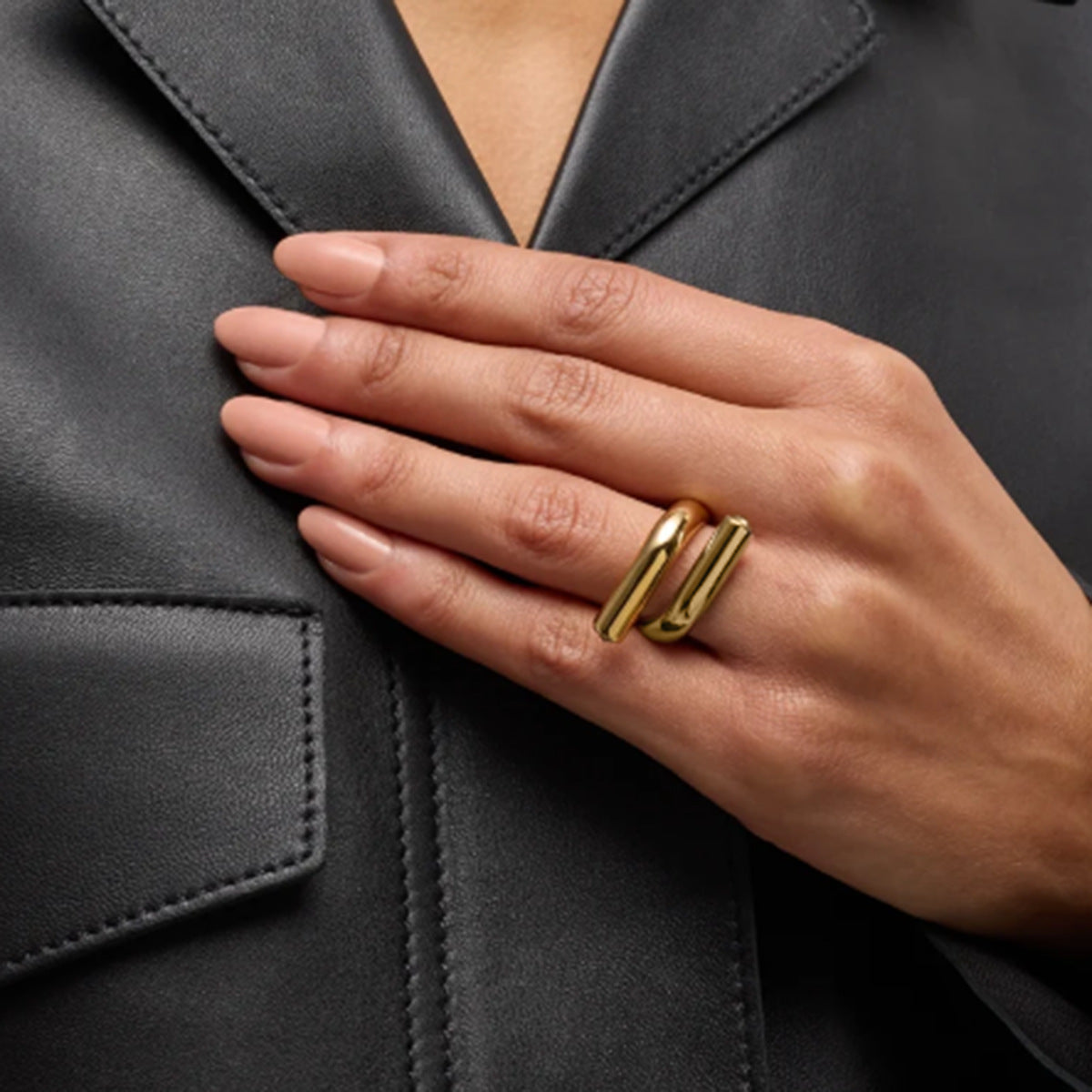 Bague torsadée Rivelle