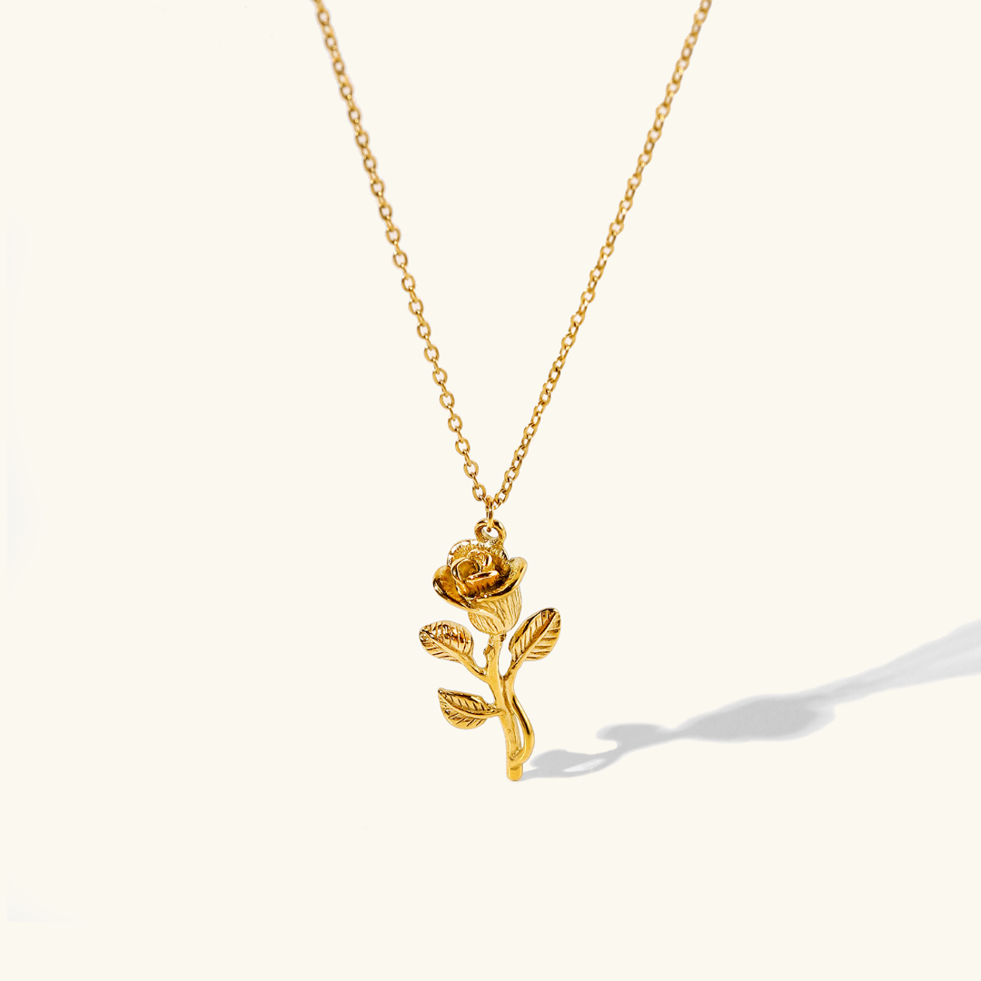 Collar Rosella Gold Rose