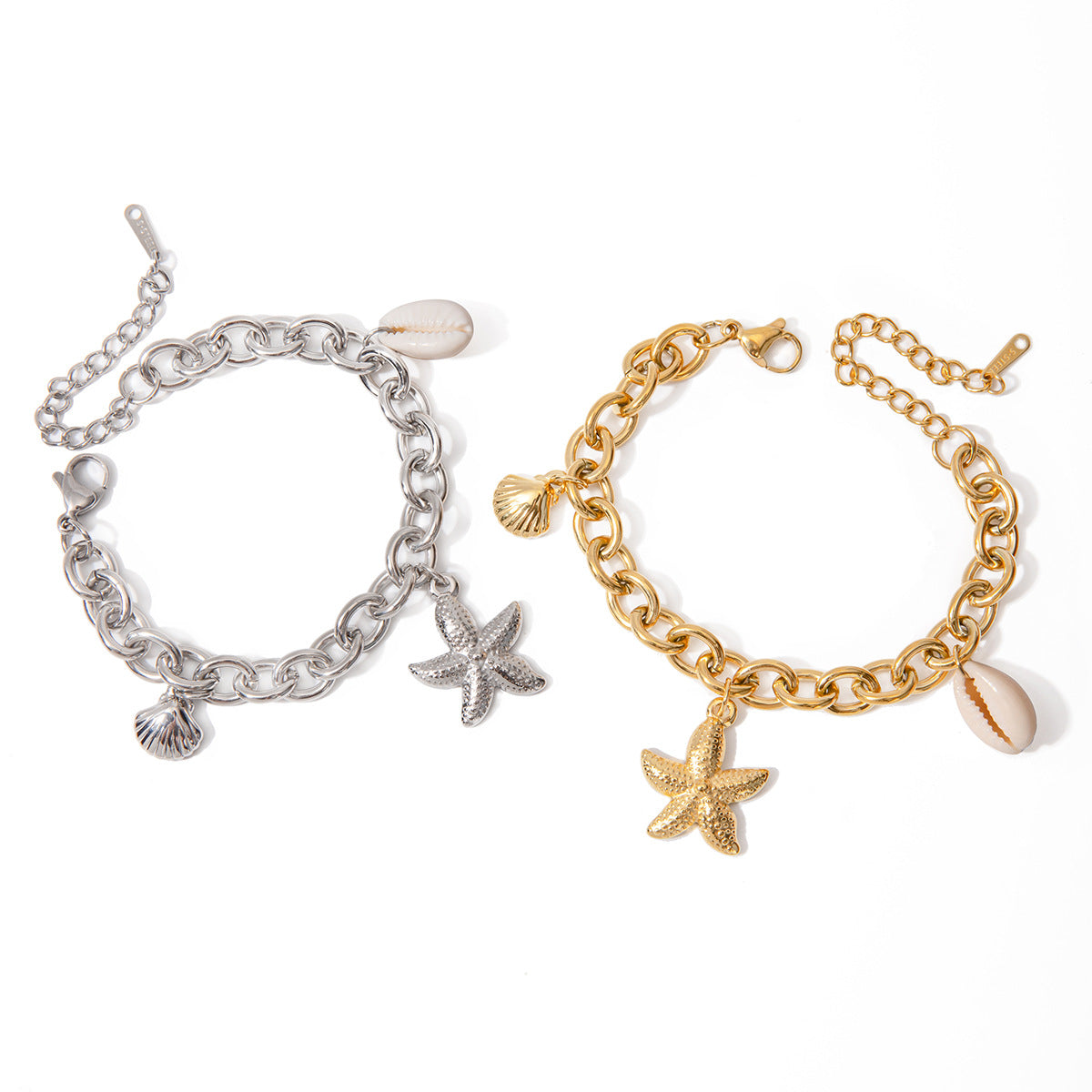 Zeebries Charm Gouden Armband