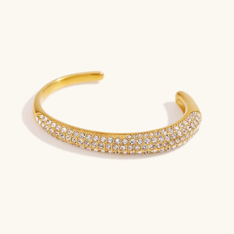 Bracelet en or Selene Pave