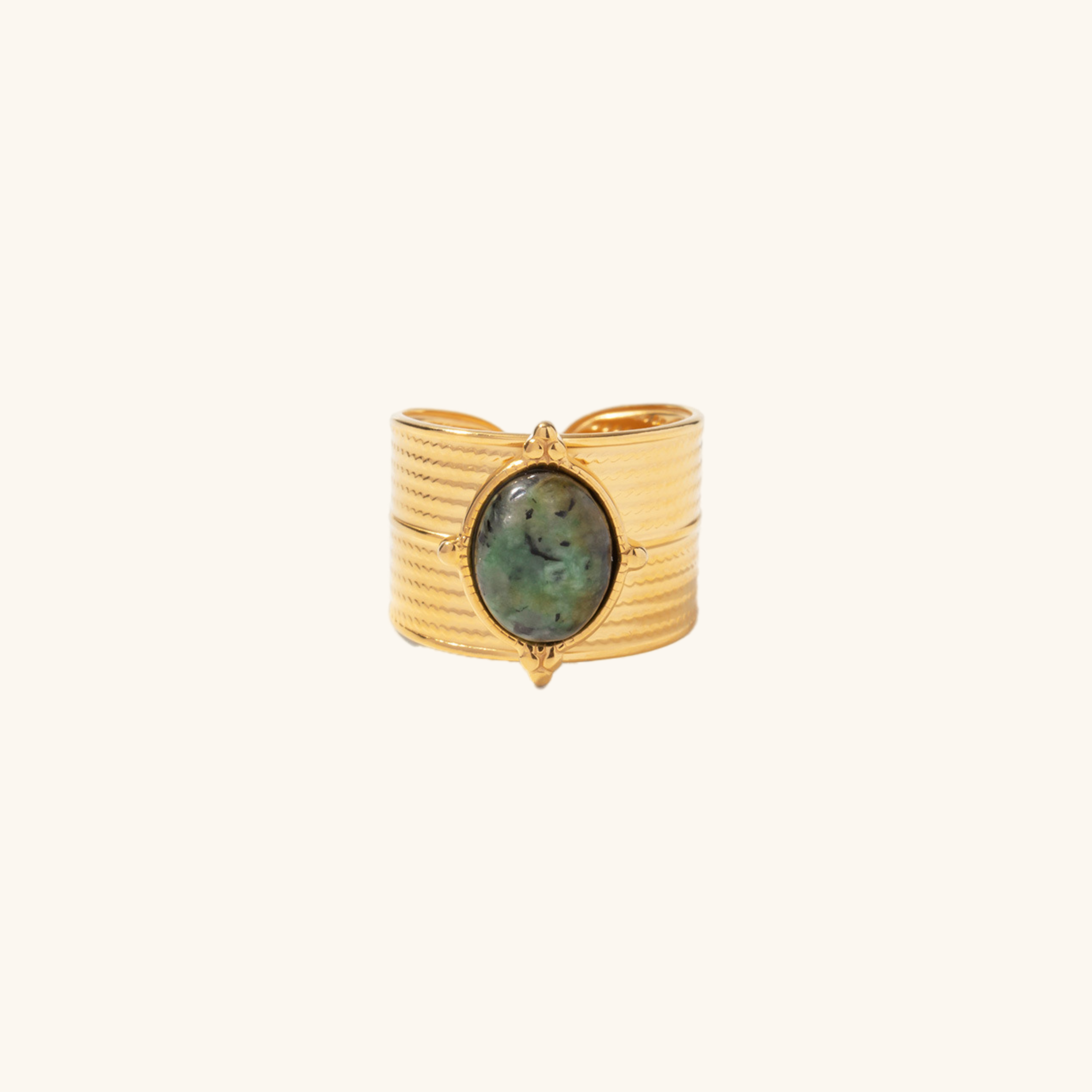 Solara Edelsteen Gouden Ring
