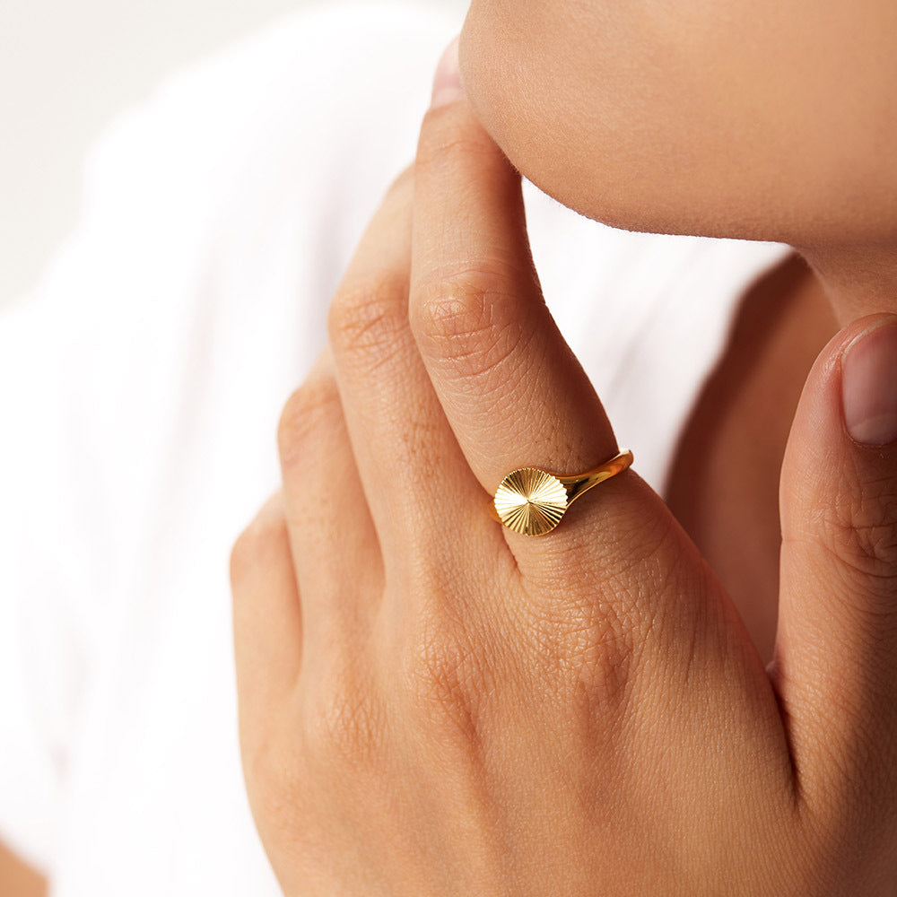 Solara gouden ring
