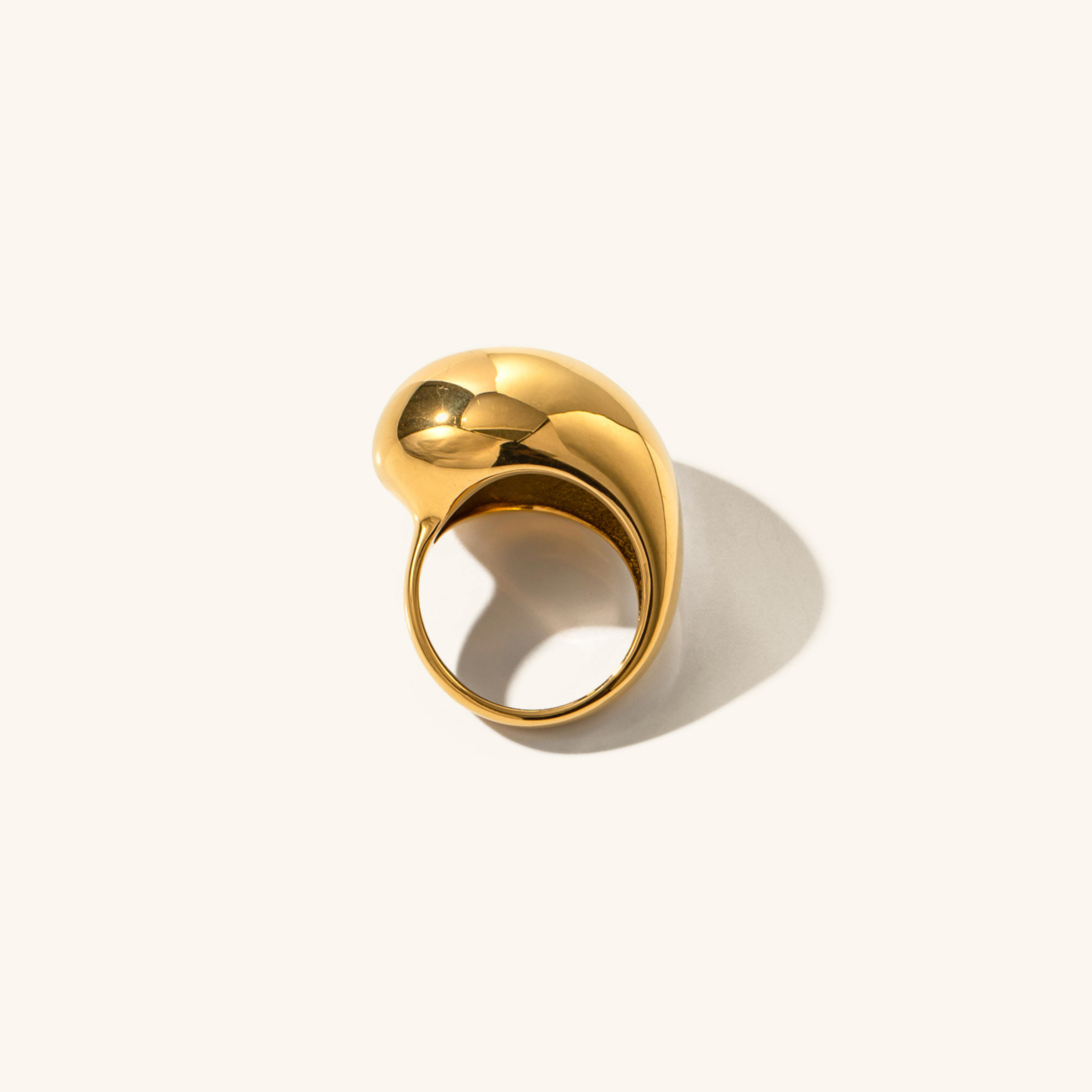 Soleil Gouden Koepelring
