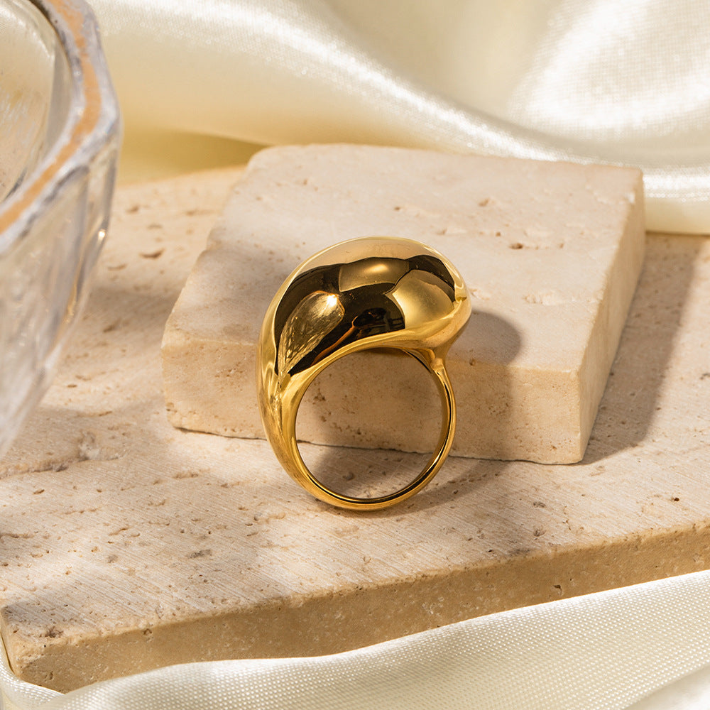 Soleil Gouden Koepelring