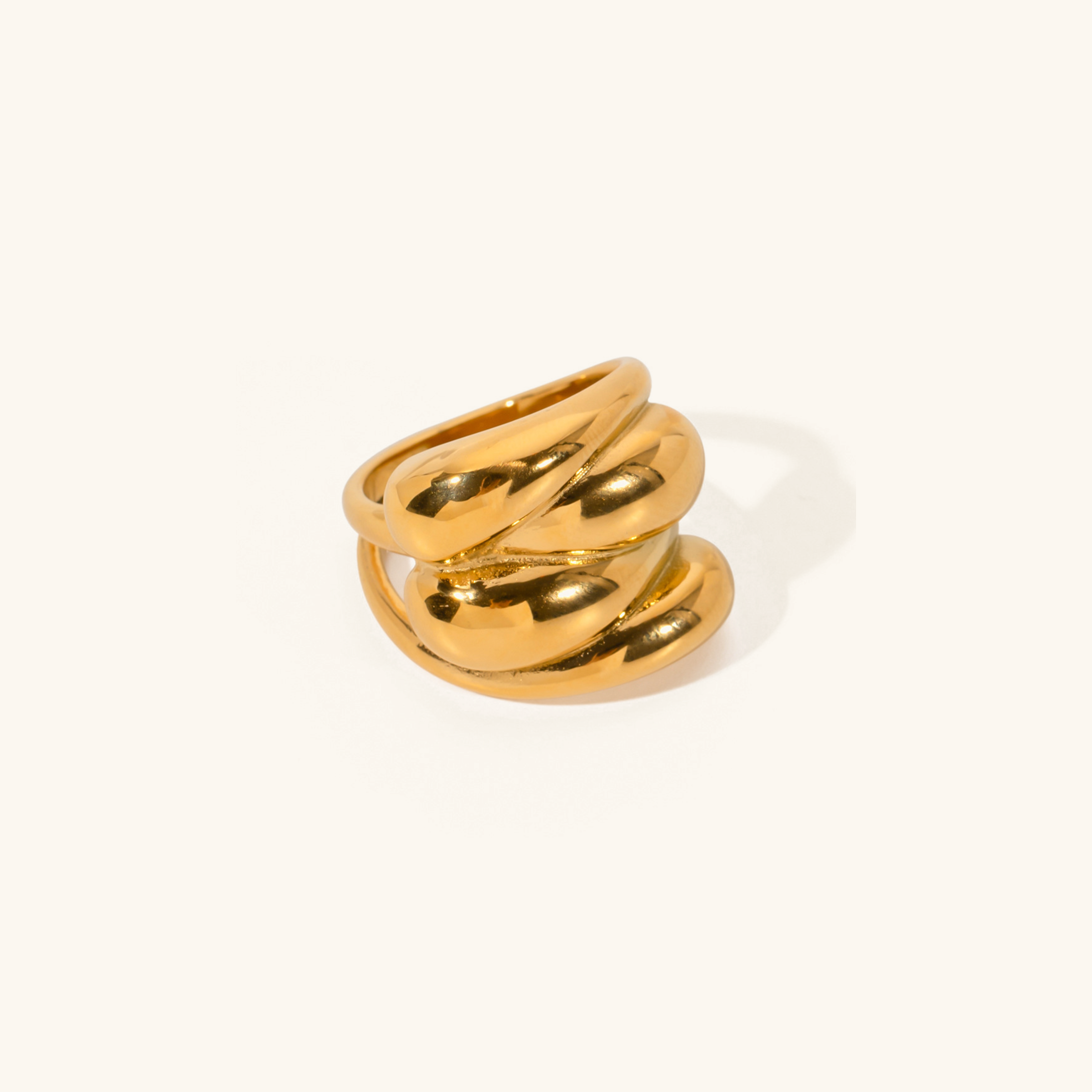 Bague en or Sona Spiral