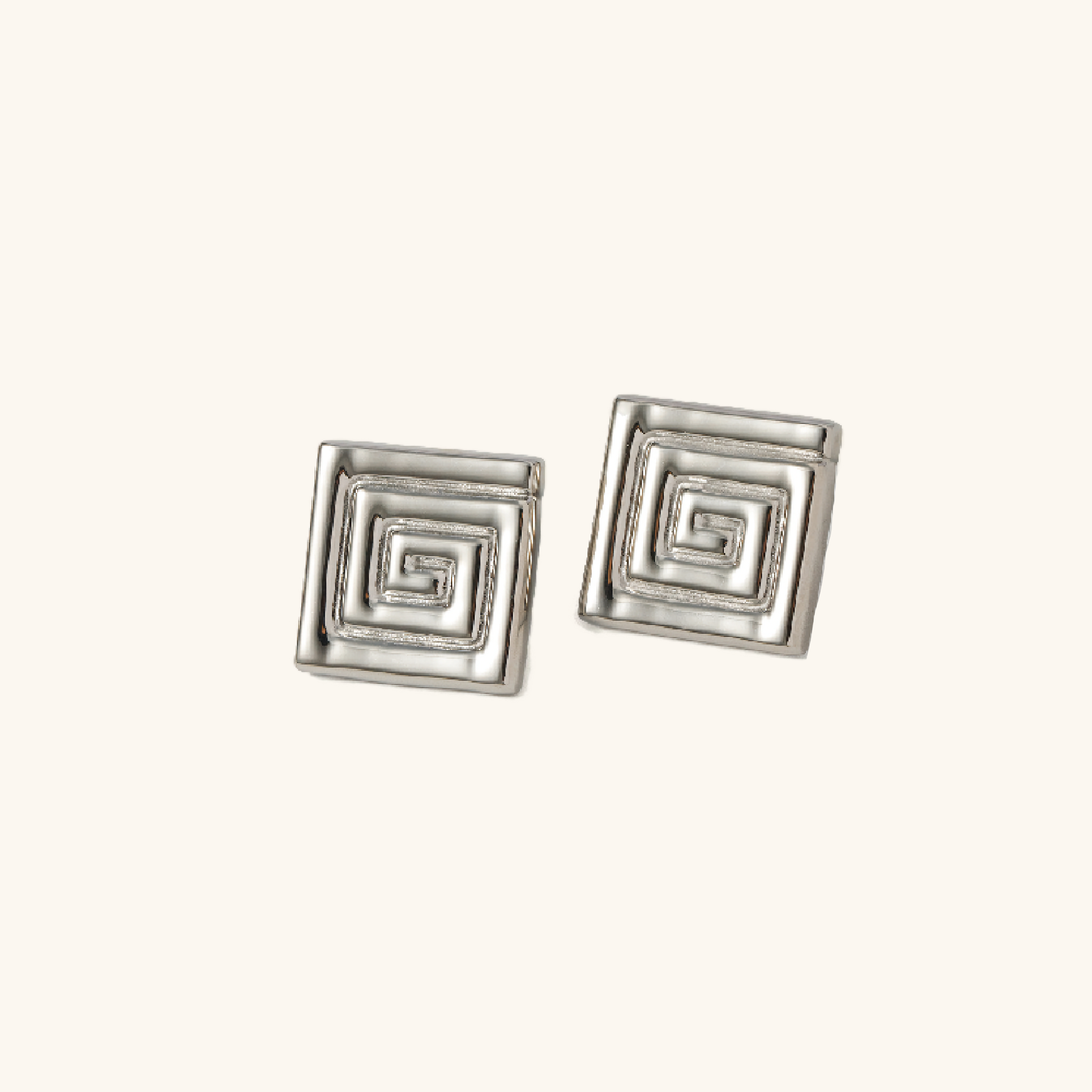 Spiral-Maze-Ohrringe