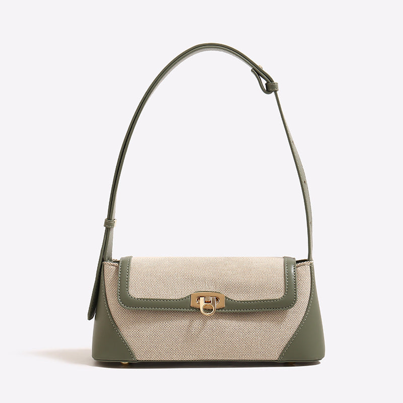 Canvas-Luxe Handbag - VibeSoothe