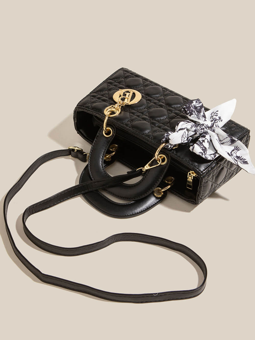 Chic-Bow Mini Handbag - VibeSoothe