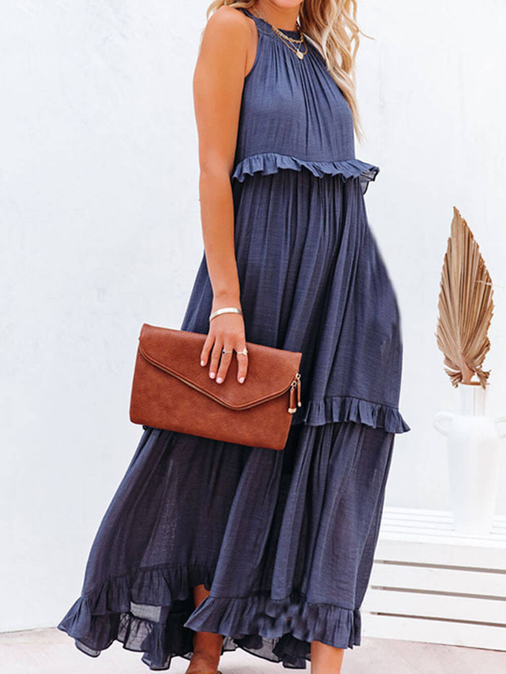 Sienna - Ruffle Maxi Dress