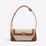 Canvas-Luxe Handbag - VibeSoothe