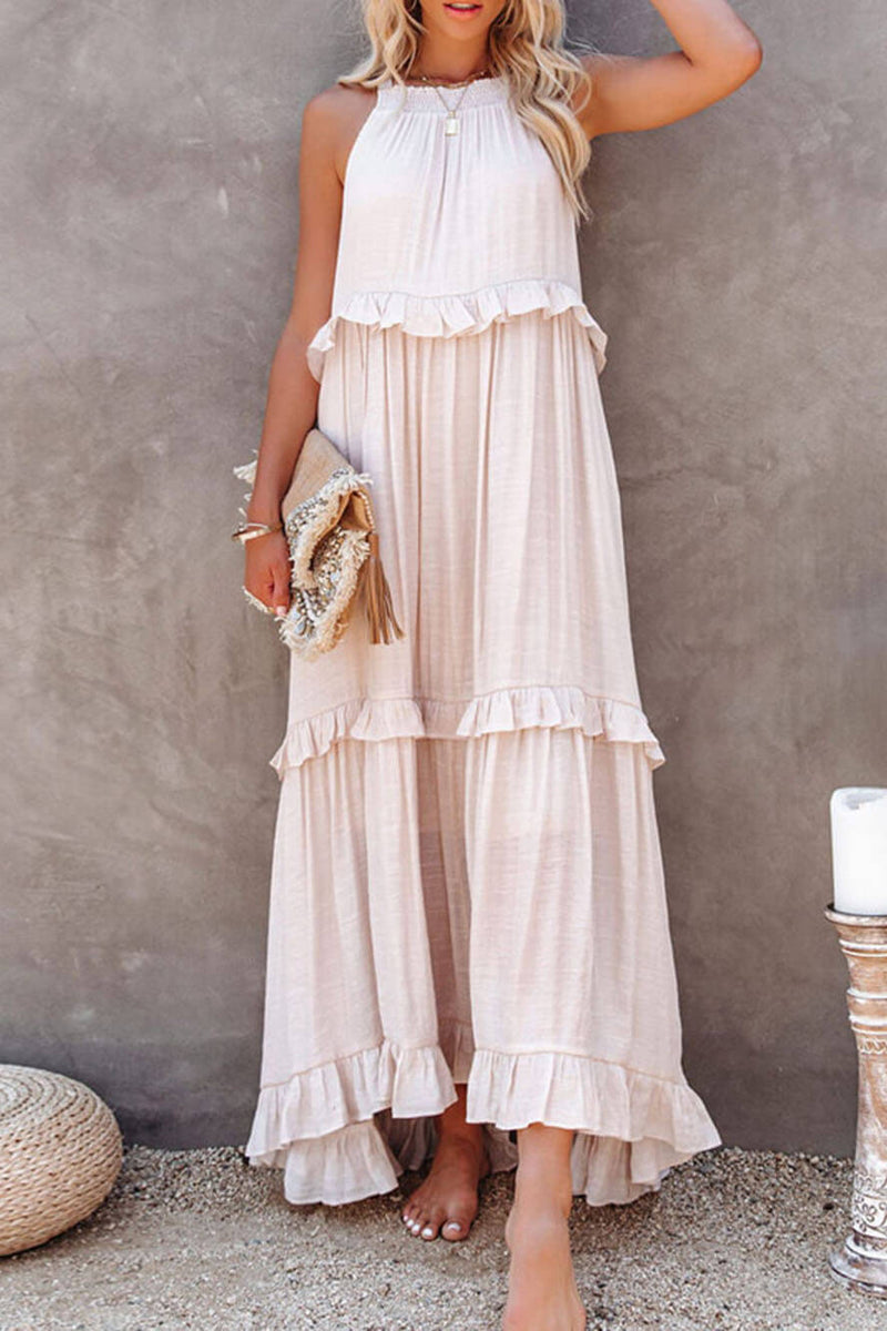 Sienna - Ruffle Maxi Dress