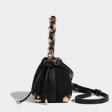 Chic-Chain Velvet Crossbody Bag - VibeSoothe