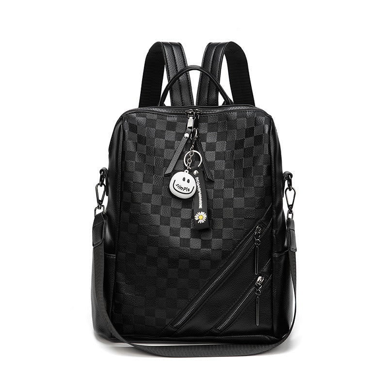 Fashion Checkerboard Backpack - VibeSoothe