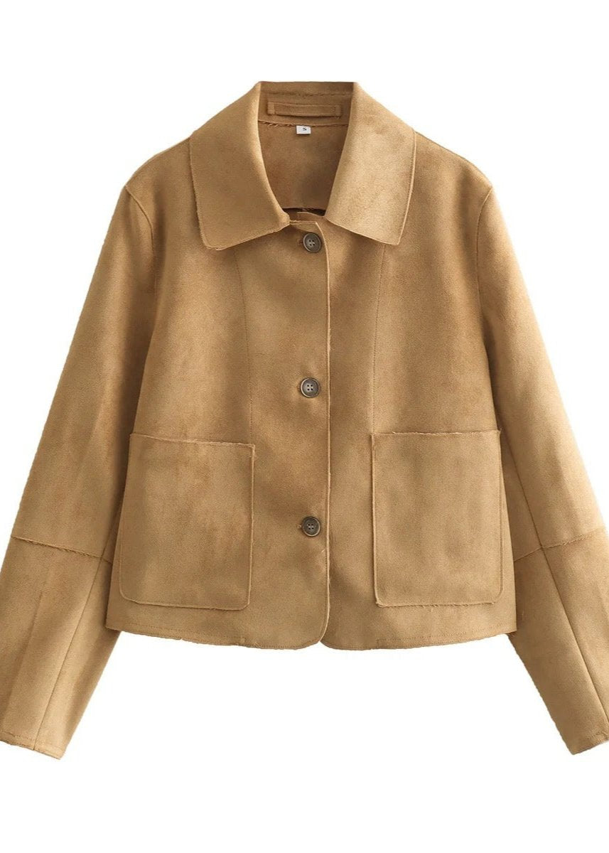 Chic Suede Jacket - Timeless Style