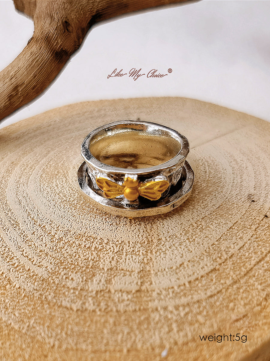 Bague Abeille Rétro