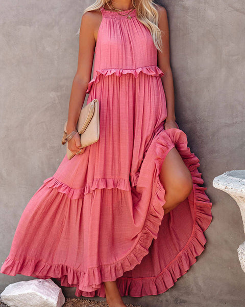 Sienna - Ruffle Maxi Dress