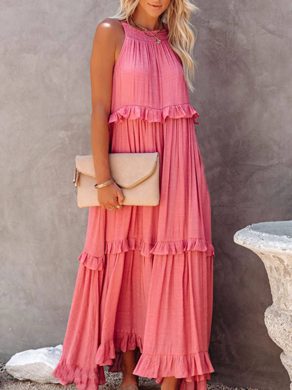 Sienna - Ruffle Maxi Dress