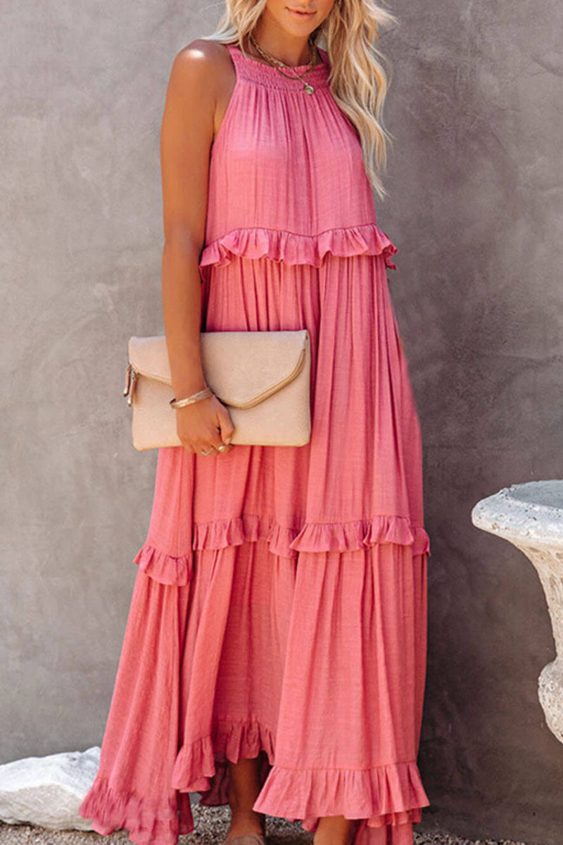 Sienna - Ruffle Maxi Dress