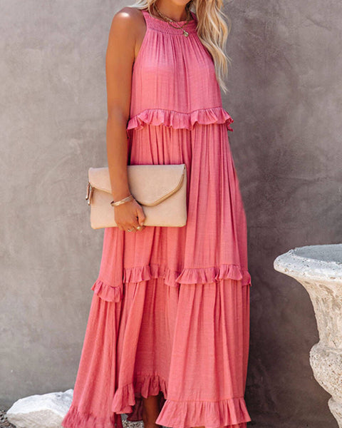 Sienna - Ruffle Maxi Dress