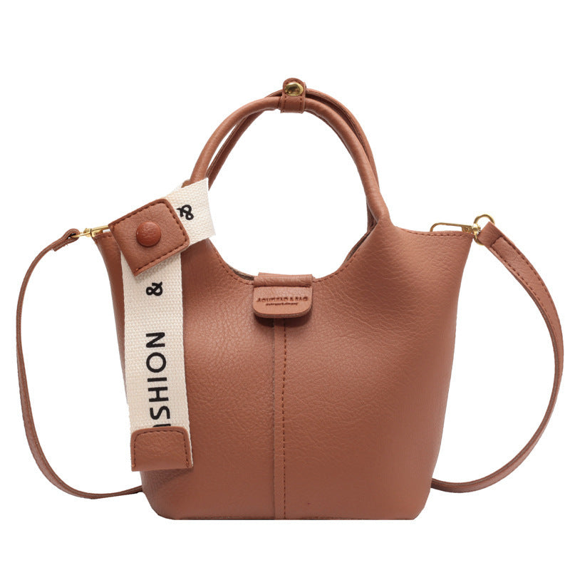 Versatile-Bucket Shoulder Bag