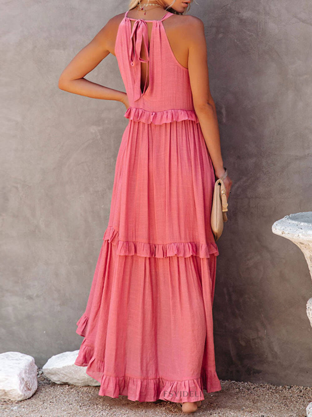 Sienna - Ruffle Maxi Dress