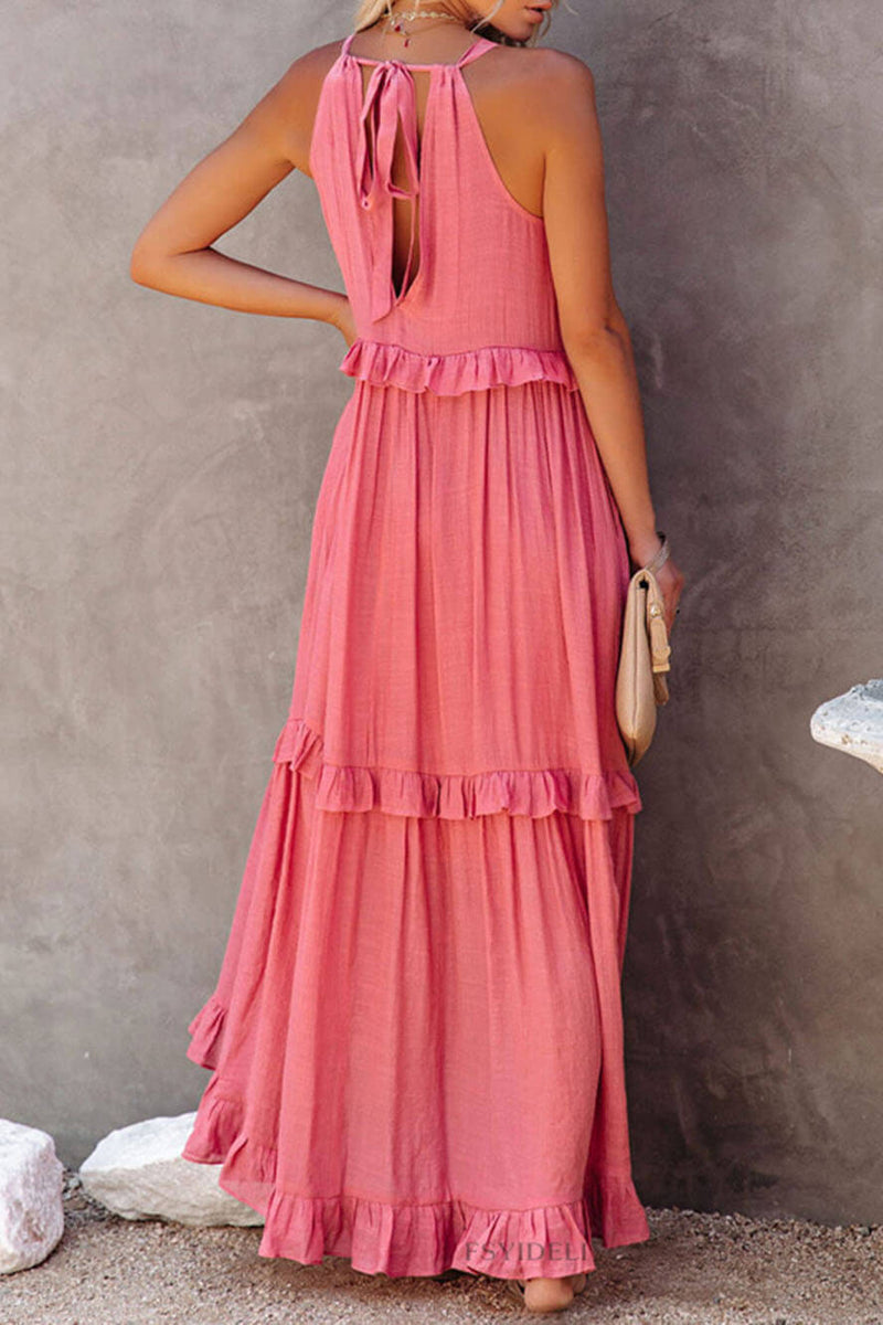 Sienna - Ruffle Maxi Dress