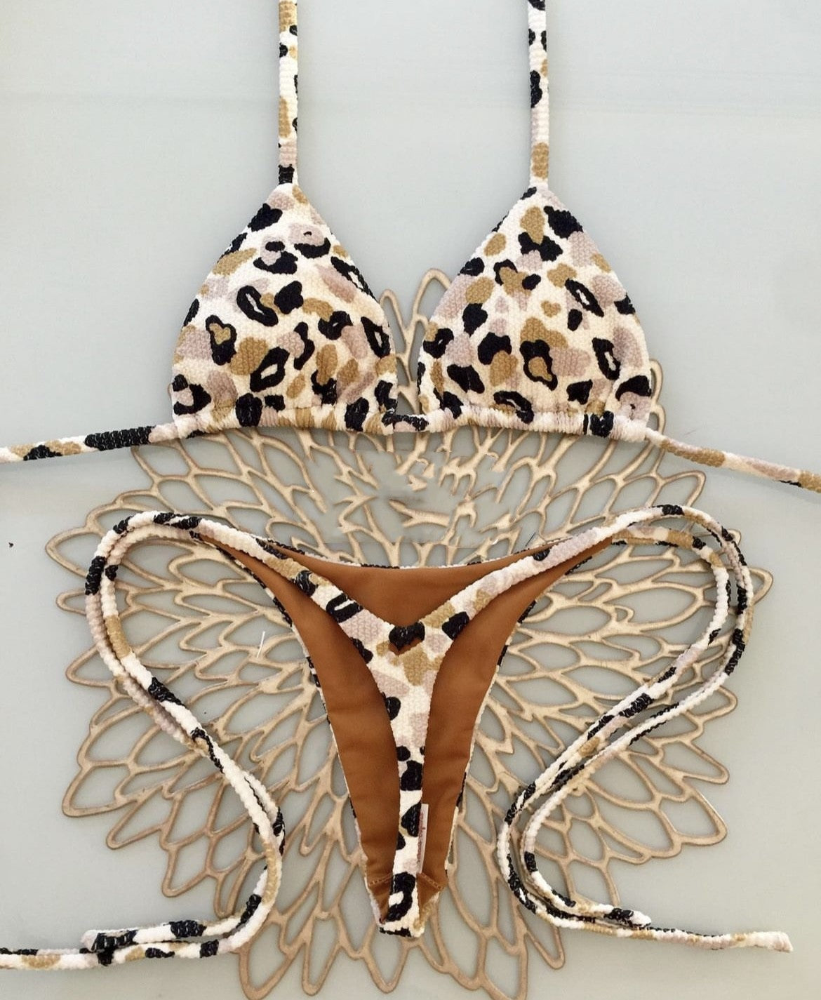 Amara Triangle Bikini Set - VibeSoothe