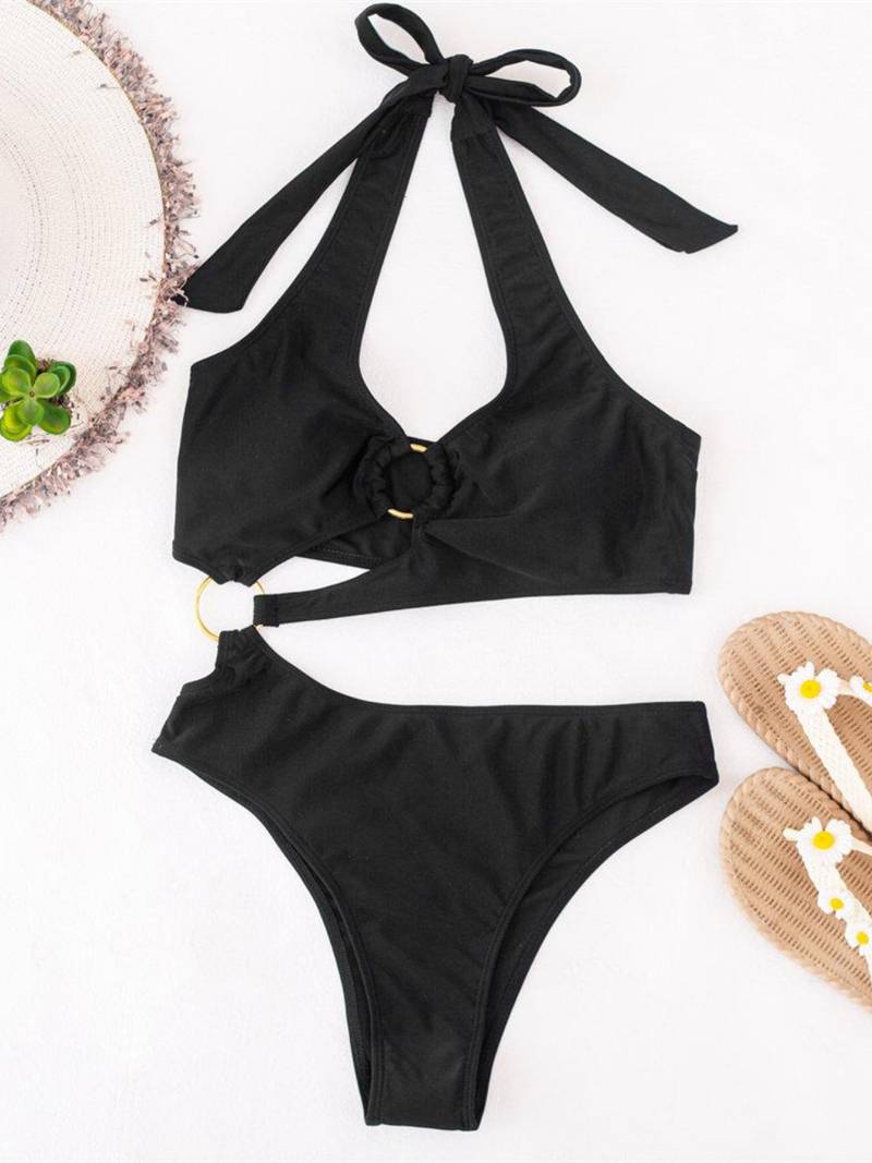 Oriana Asymmetric One Piece Swimsuit