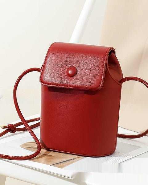 Minimalist-Bucket-Shoulder Bag