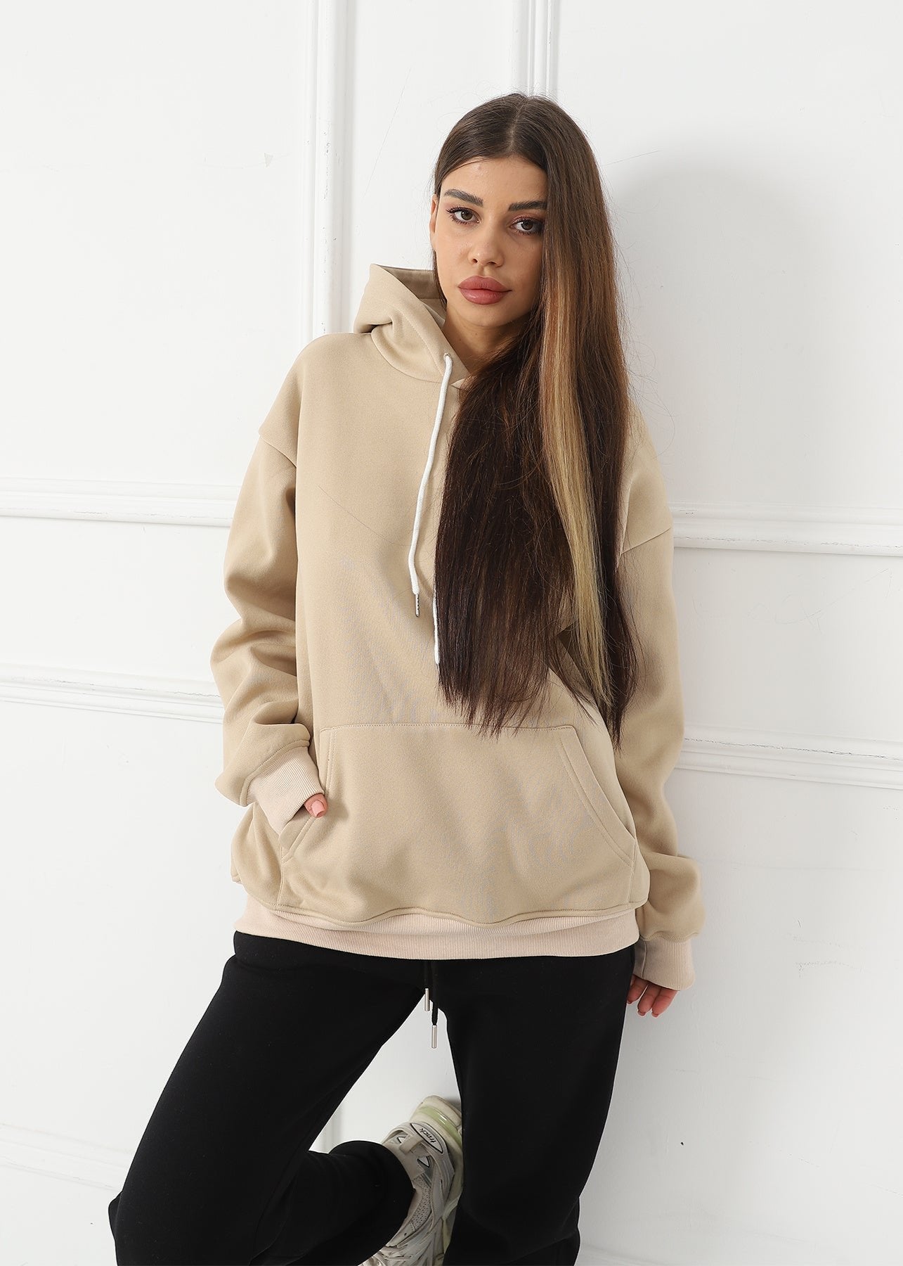 Statement Print Hoodie - Oversized Comfort with Bold Back Design