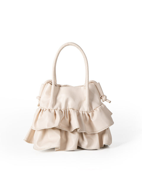 Pleated-Ruffled-Messenger-Bag