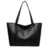 Gothic-Chic Skull Tote - VibeSoothe