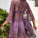 Amethyst - Beach Breeze Cover-Up - VibeSoothe