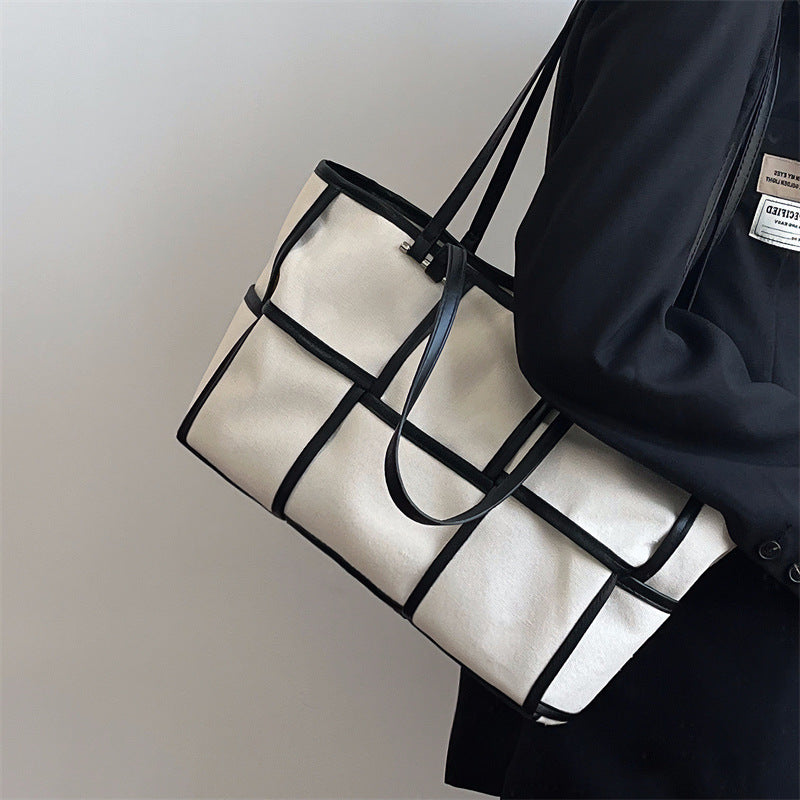 Metro-Chic Canvas-Tote Bag