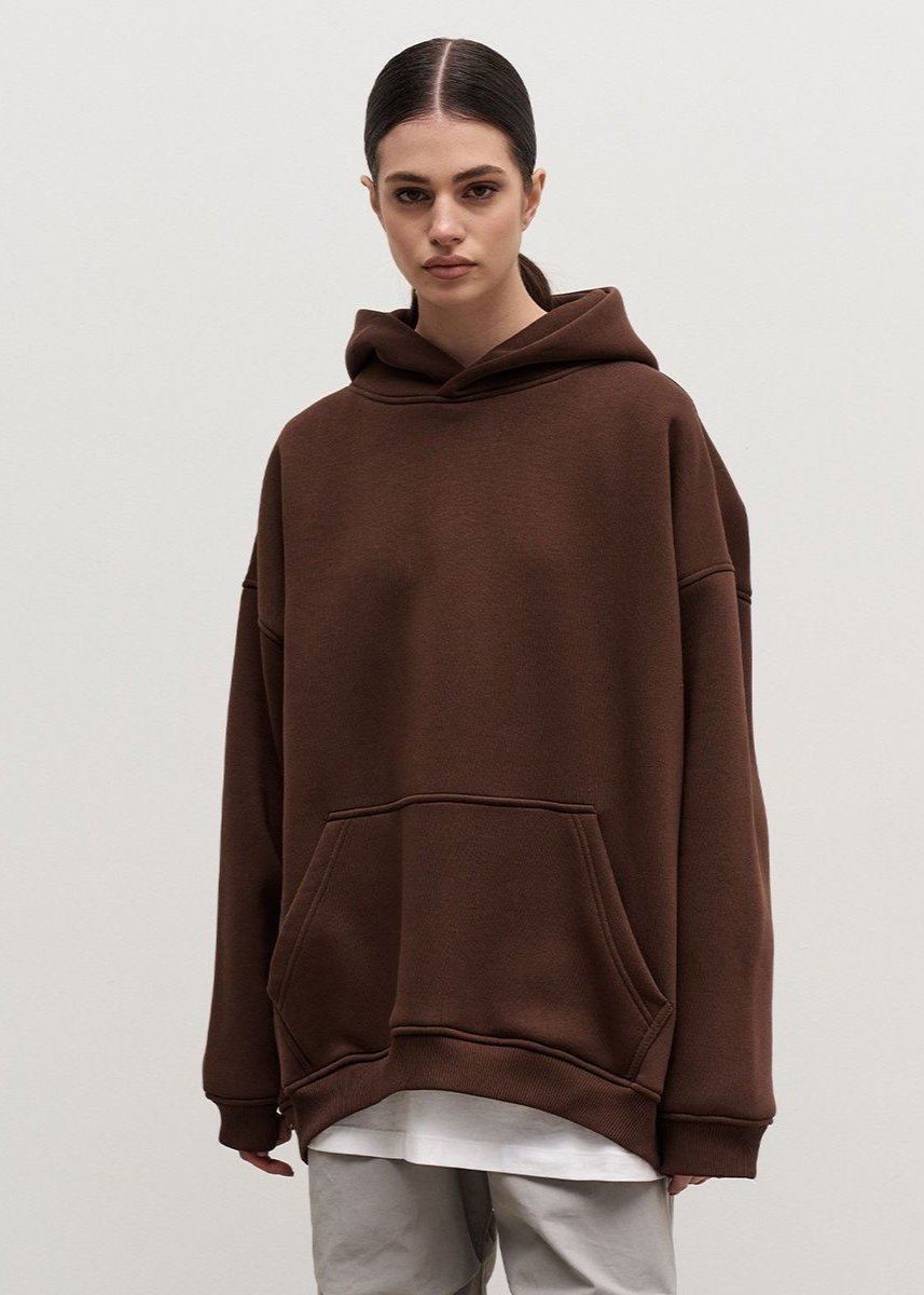 Gezellige oversized hoodie - Boyfriend-stijl met polarfleece