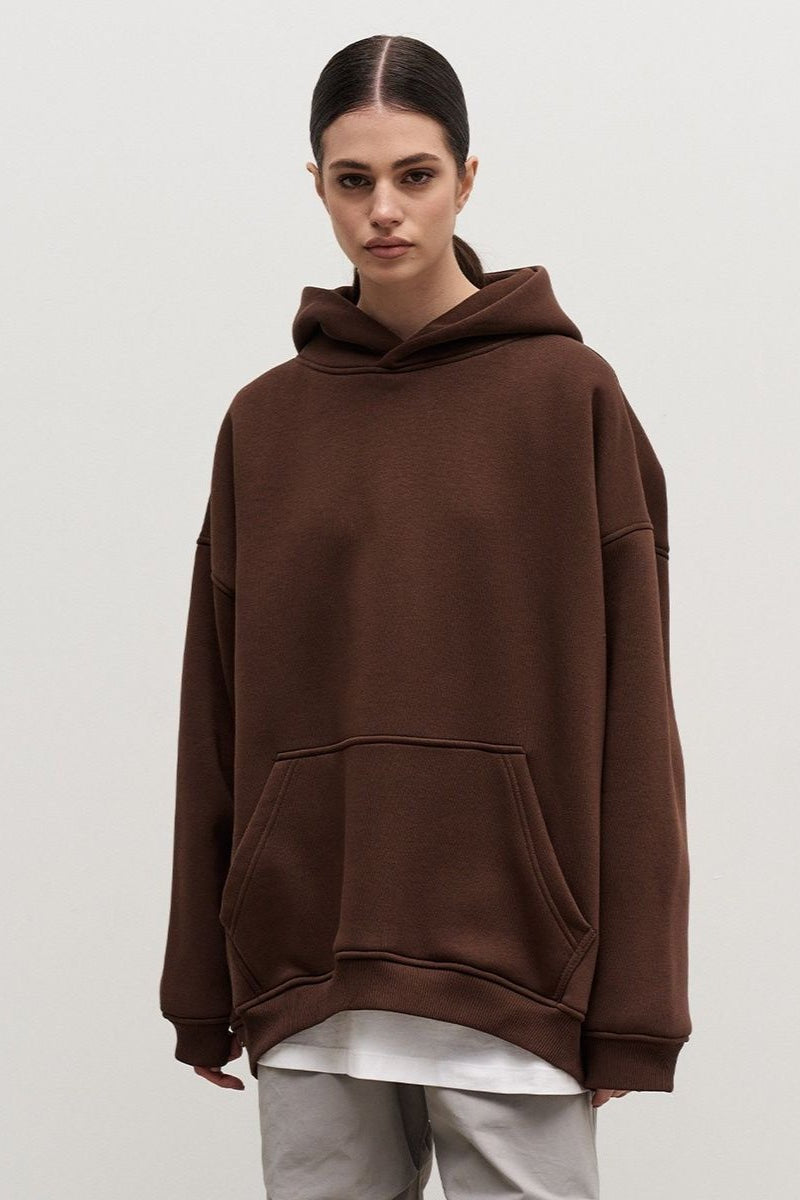 Cozy Oversized Hoodie - Boyfriend Style with Polar Fleece