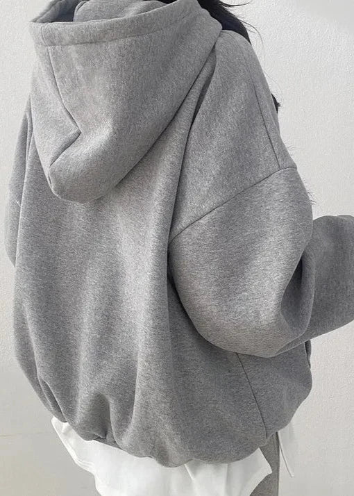 California geborduurde oversized hoodie - casual comfort