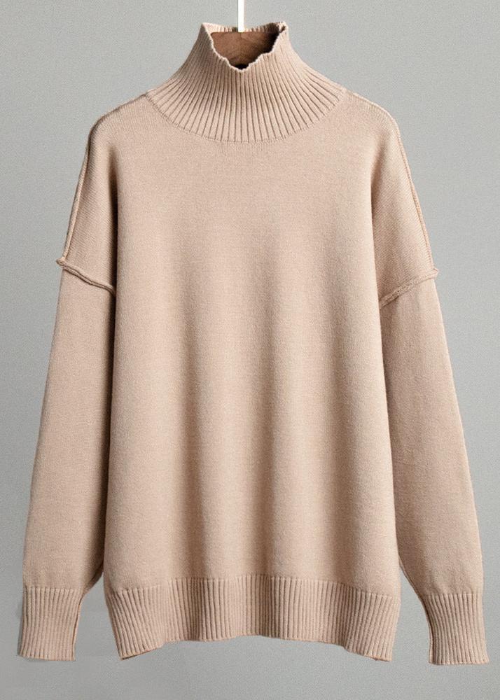 Modern Cozy Turtleneck Sweater - Timeless Comfort and Chic Design