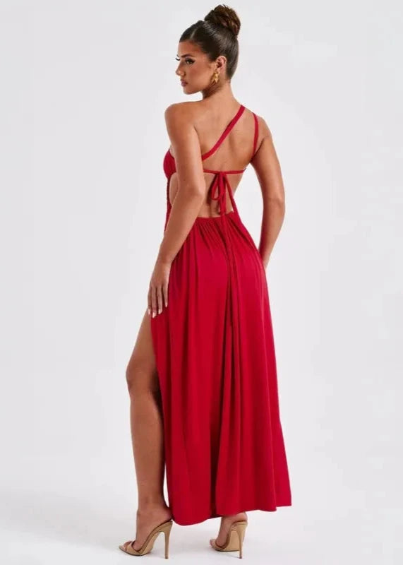 Chic Backless Maxi Dress