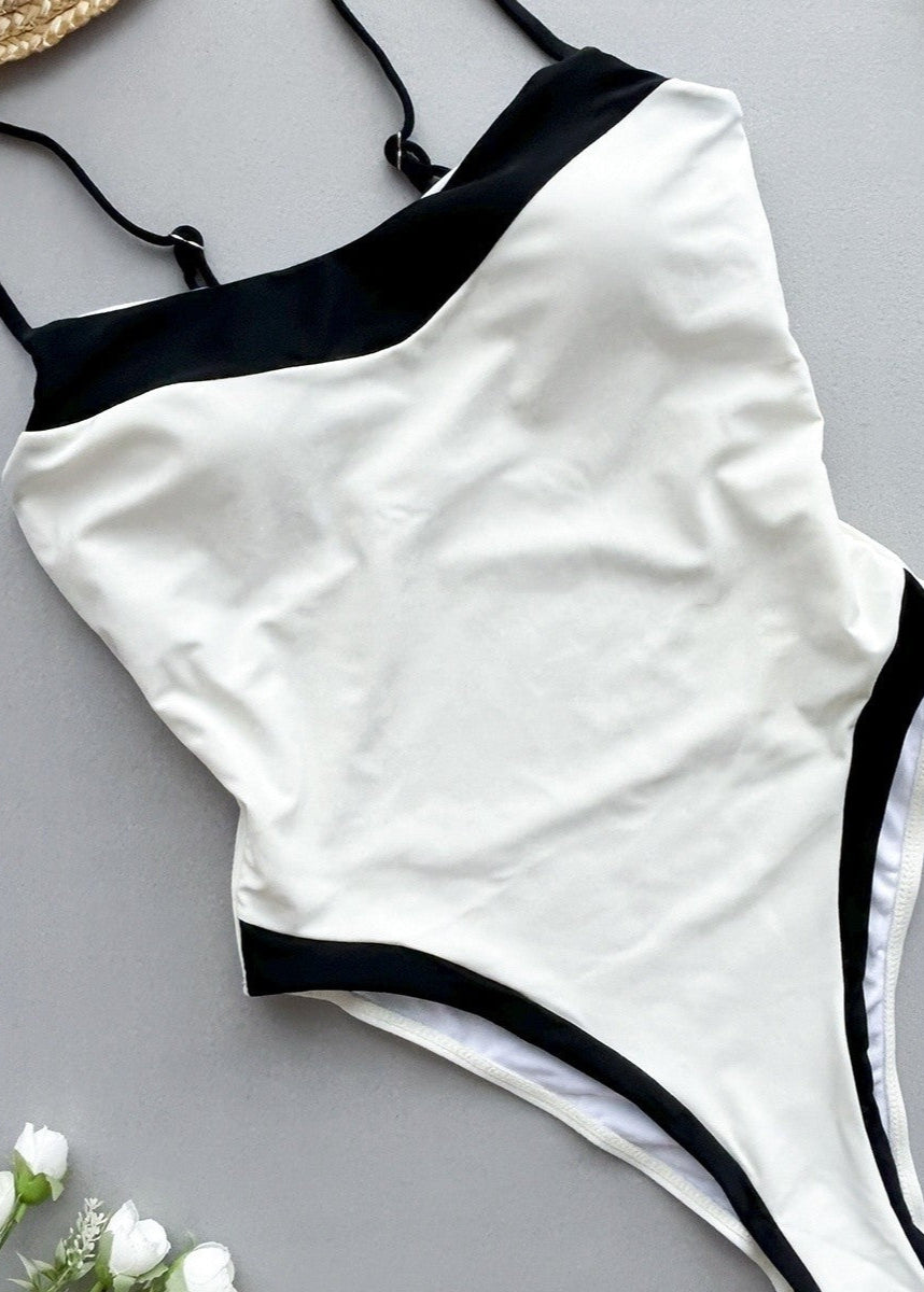 Contour Edge One Piece Swimsuit – Sculpted Fit Minimal Design