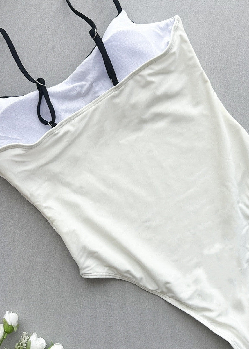 Contour Edge One Piece Swimsuit – Sculpted Fit Minimal Design