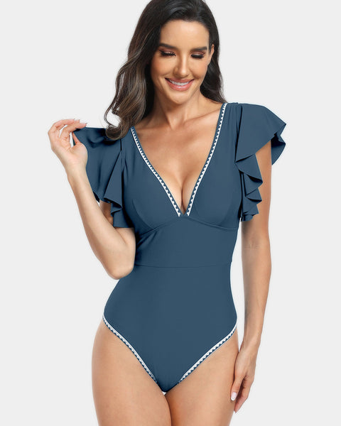 Anneliese One-Piece Swimsuit - VibeSoothe