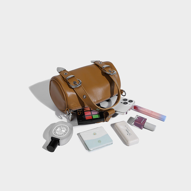 Barrel-Buckle Mini Bag - VibeSoothe