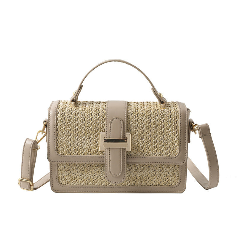 Chic-Woven Crossbody-Bag - VibeSoothe