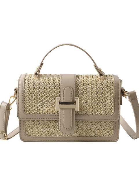 Chic-Woven Crossbody-Bag - VibeSoothe