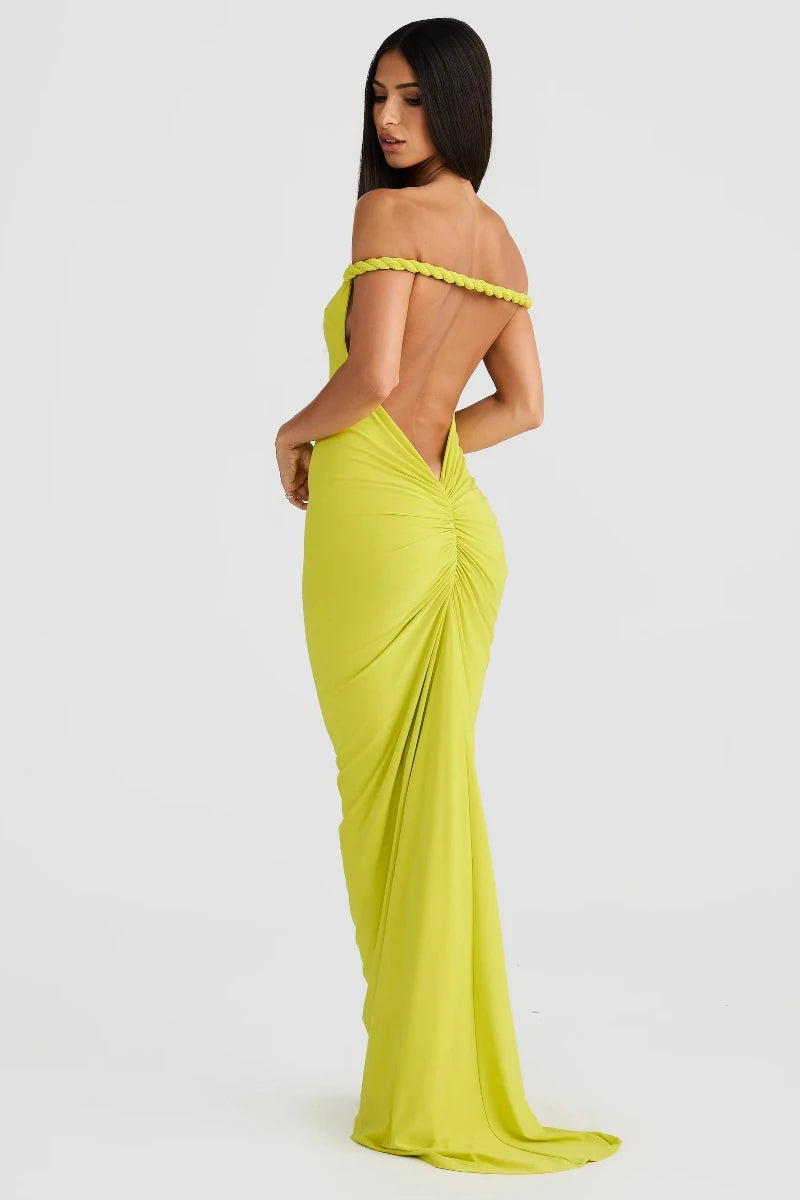 Luna Allure - Convertible Stretch Gown - VibeSoothe