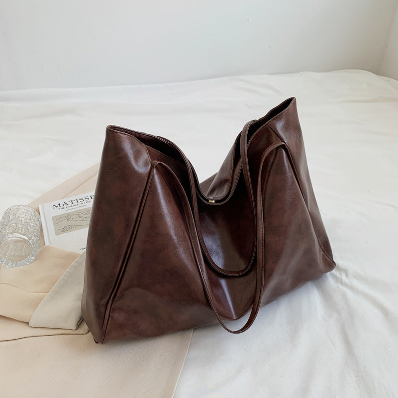 Glossy-Luxe Tote - VibeSoothe