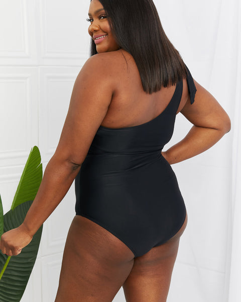 Marisol One-Shoulder One-Piece Swimsuit