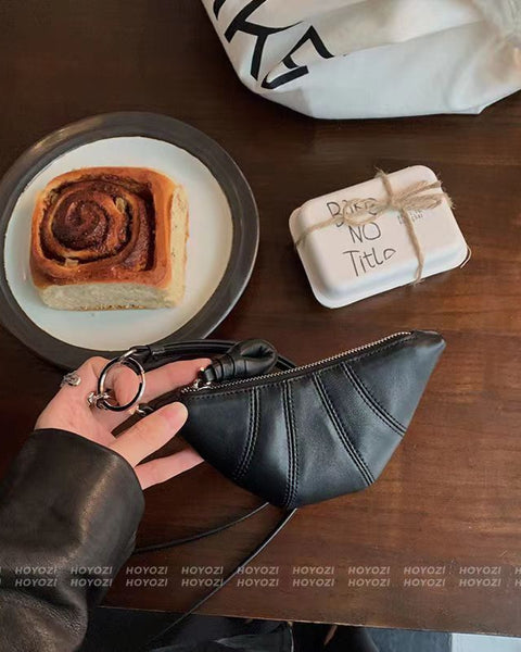 Leather-Mini-Tribute-Croissant - VibeSoothe