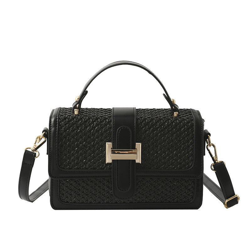 Chic-Woven Crossbody-Bag - VibeSoothe